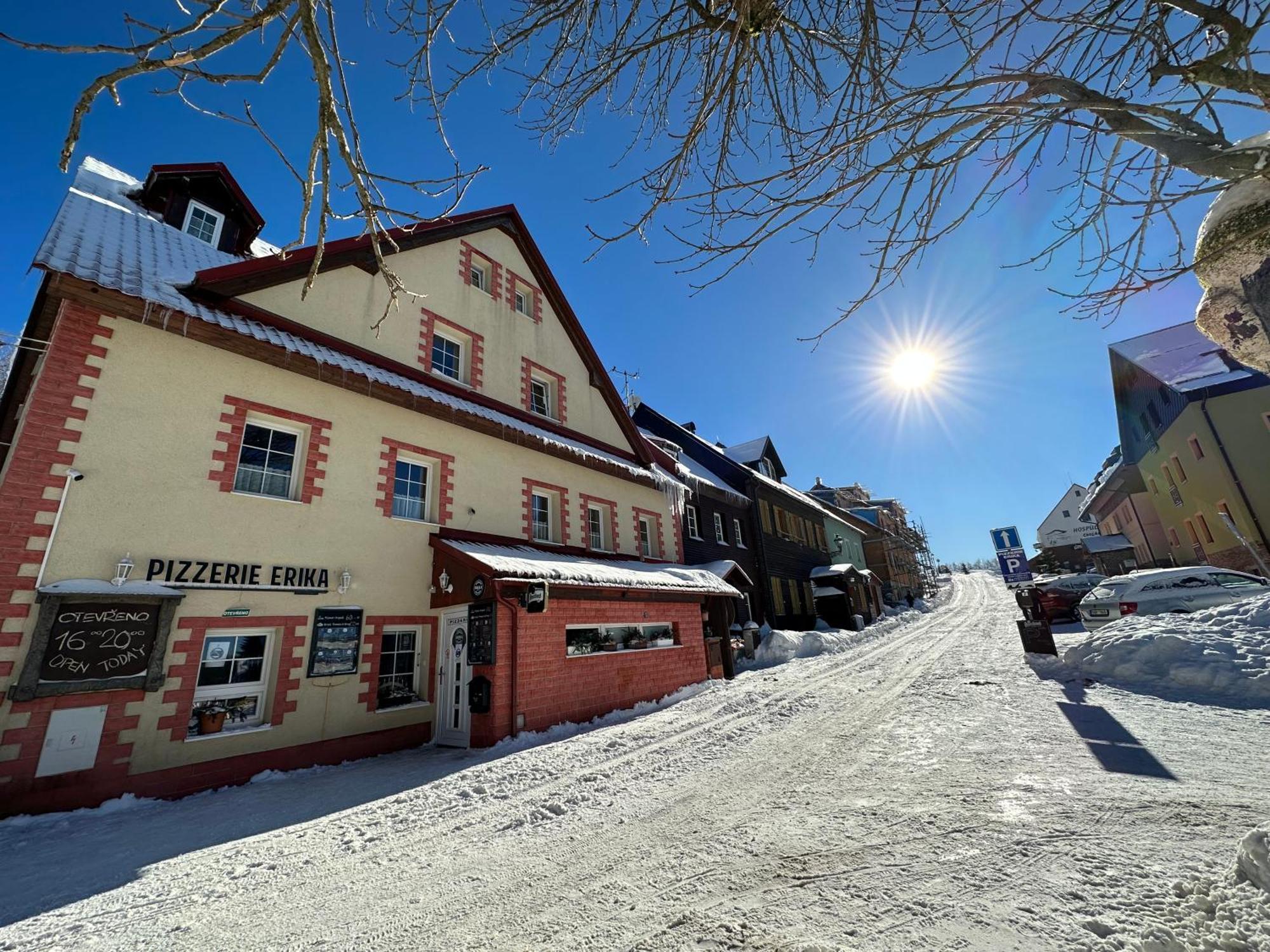 Penzion Erika Boží Dar Exterior foto